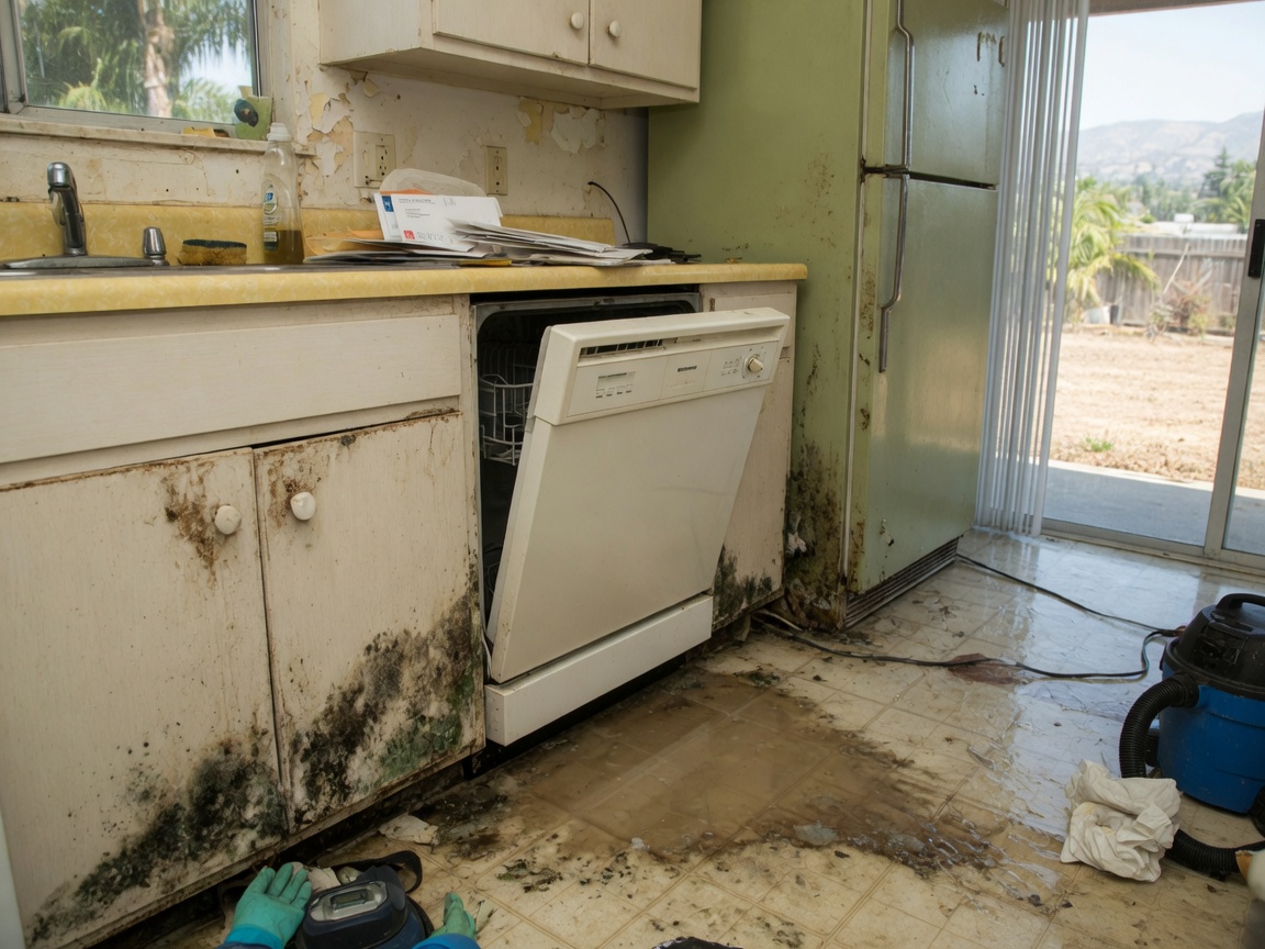 Mold Risks After Appliance Leaks in Fontana Kitchens