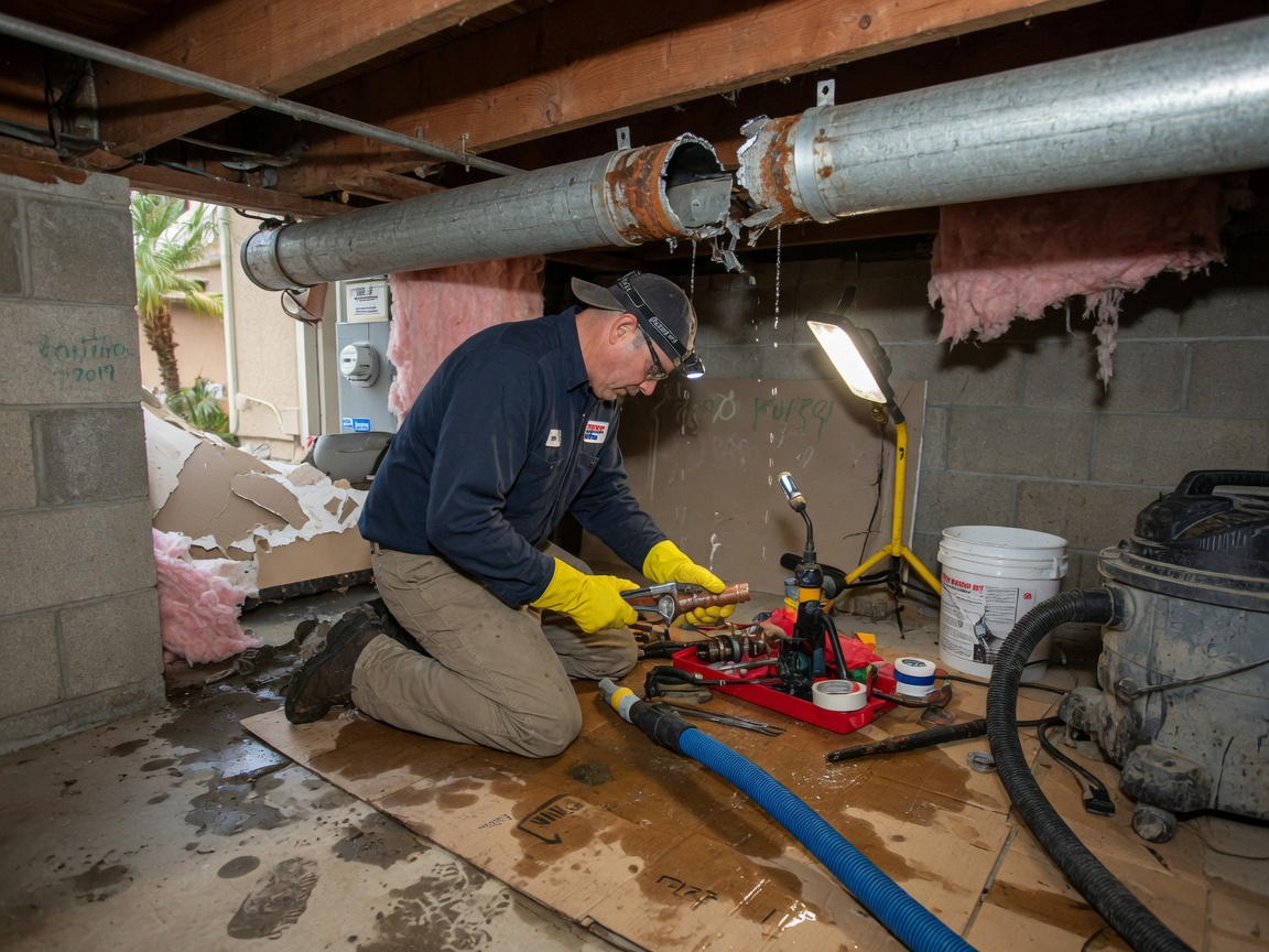 Water Damage Restoration in Chino, CA 91710